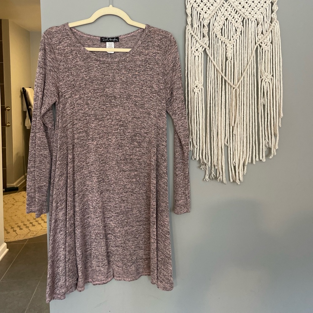 Thin sweater dress